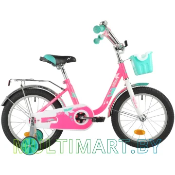 Детский велосипед Novatrack Maple 164MAPLE.PN21 (розовый/белый, 2021)